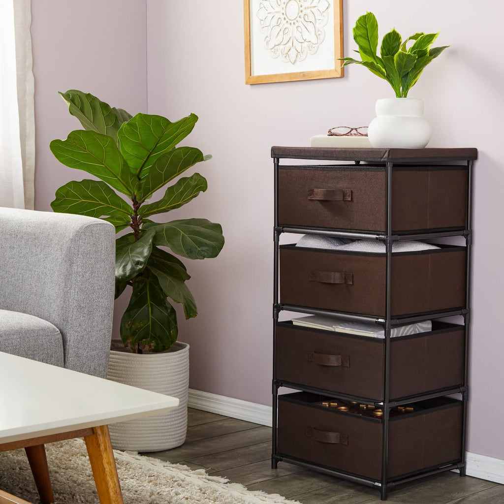 4 Tier Fabric Drawer Organizer F753299
