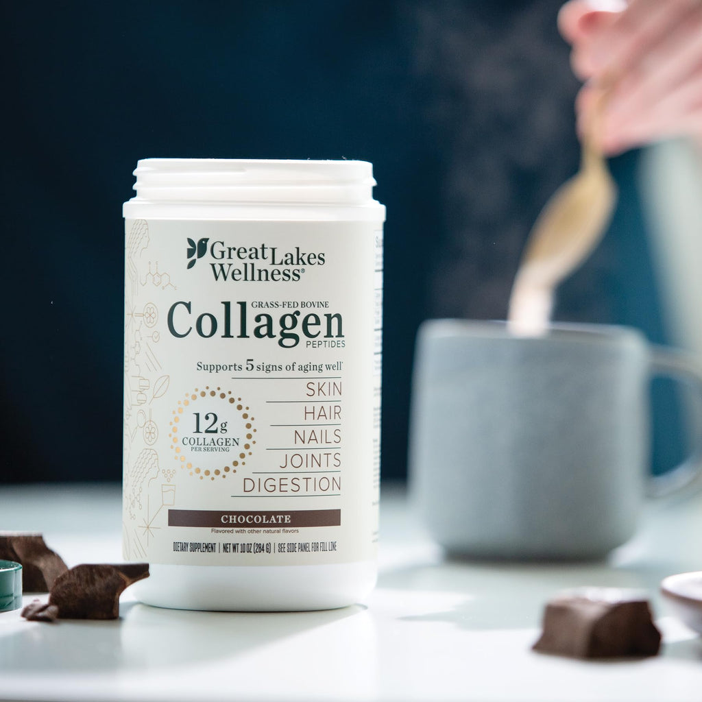 Collagen Peptides Powder, Chocolate, 10 oz J786