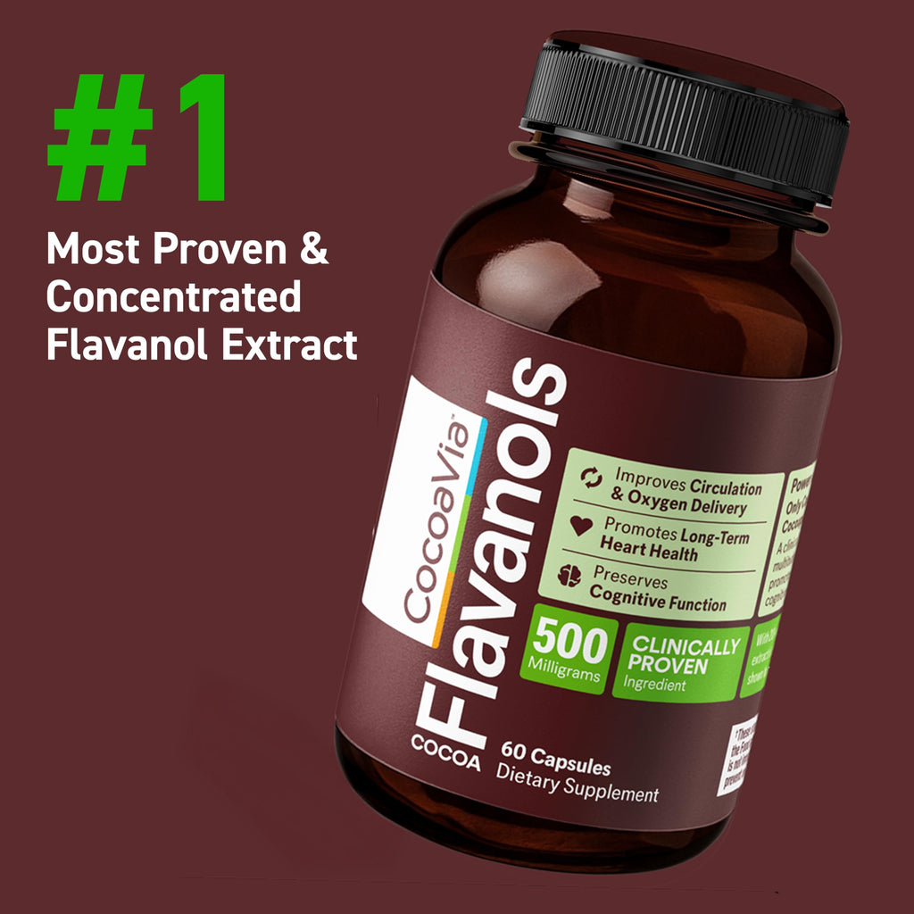 500mg High Flavanol Cocoa Supplement 60 Capsules P322984