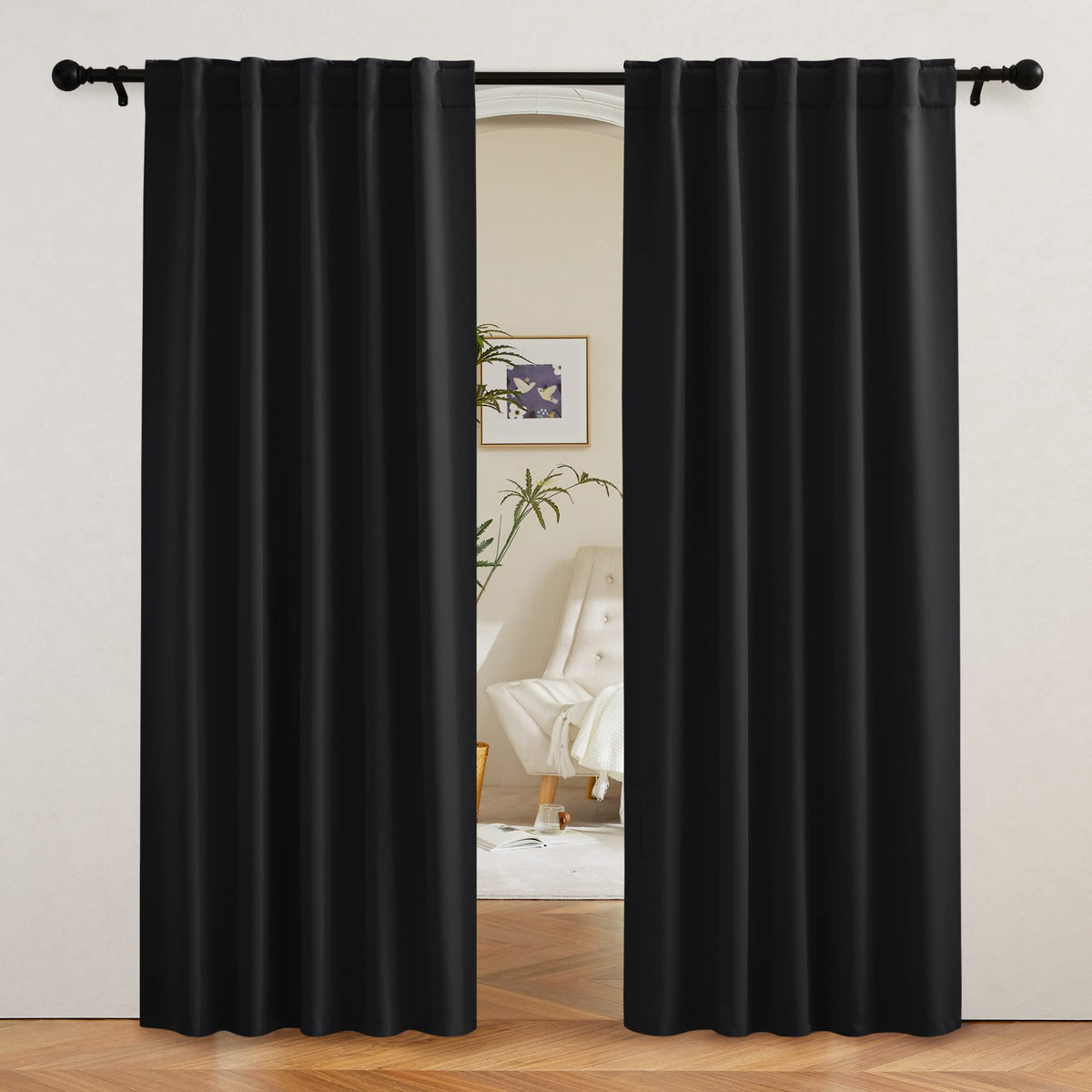 Blackout Curtains 80 inches Long W314