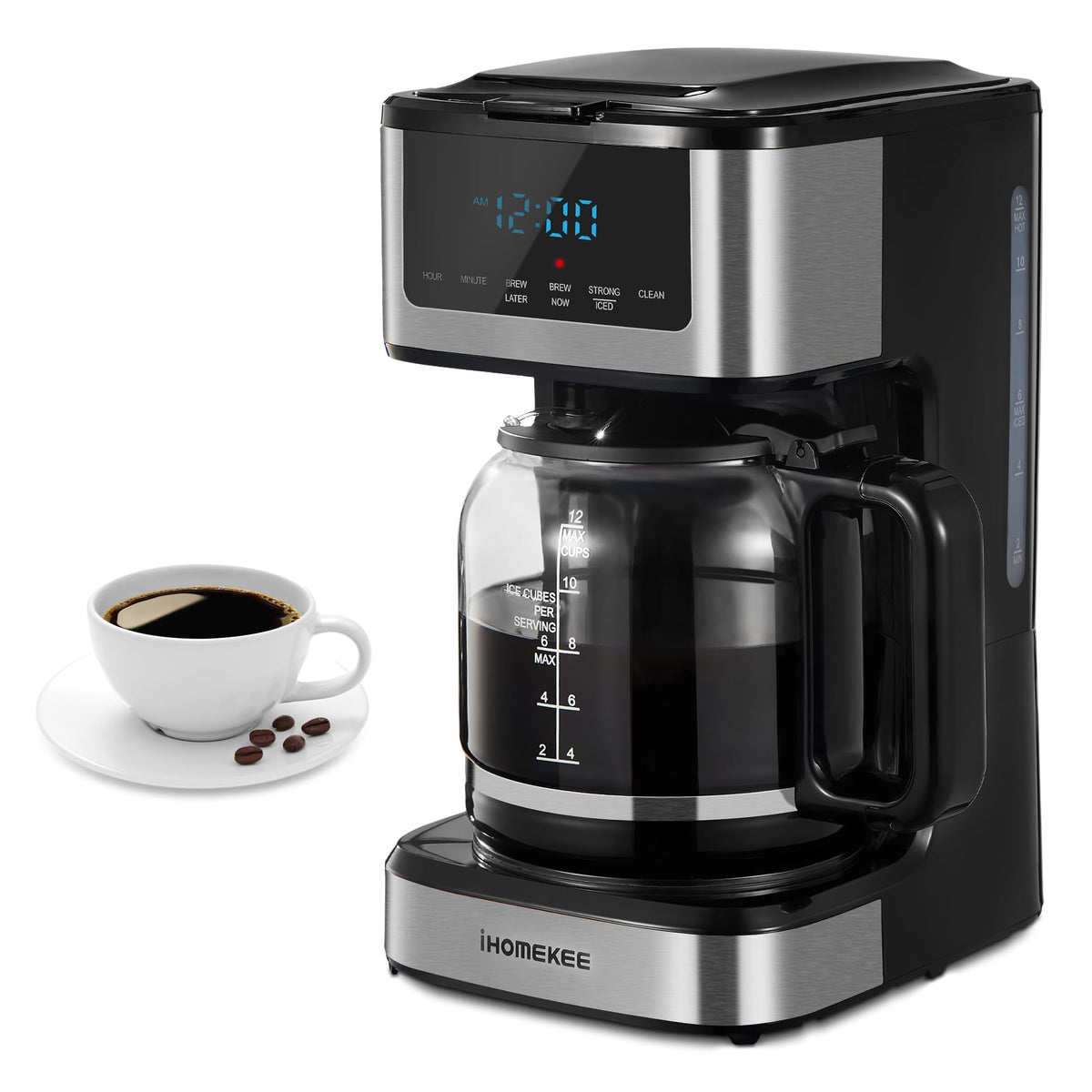Programmable Drip Coffee Maker 12 Cup L953