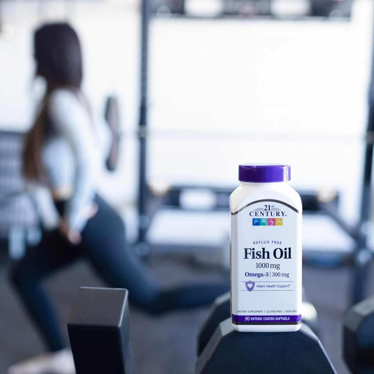 Fish Oil 1000 mg 90 Enteric Coated Softgels M4891
