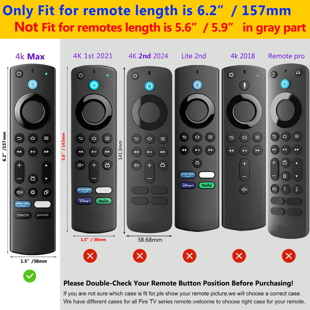 Silicone Remote Case 2pcs Nightglow Green and Blue X65540