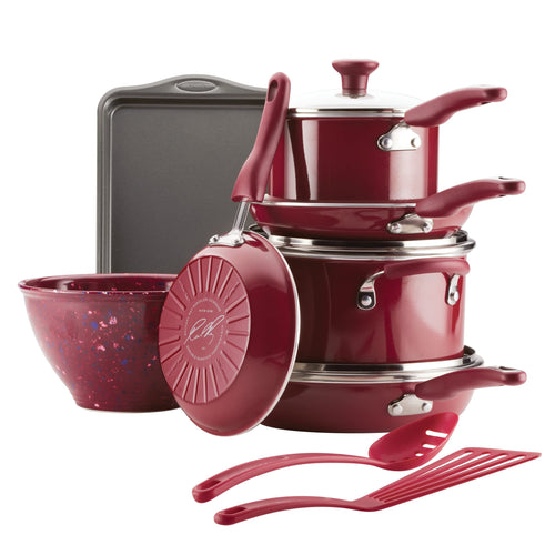 12 Piece Nonstick Cookware Pots and Pans Set C359