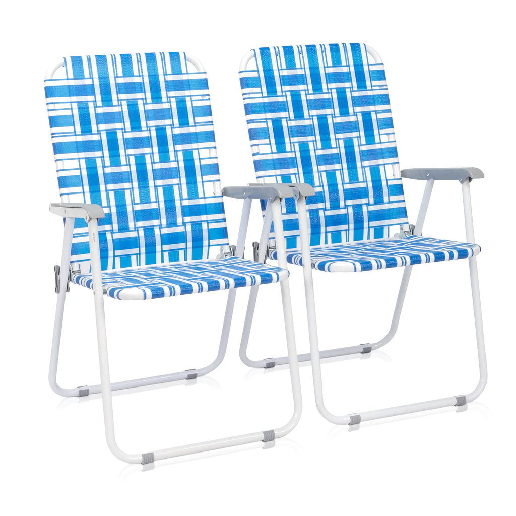 Folding Webbed Lawn Beach Chair T224