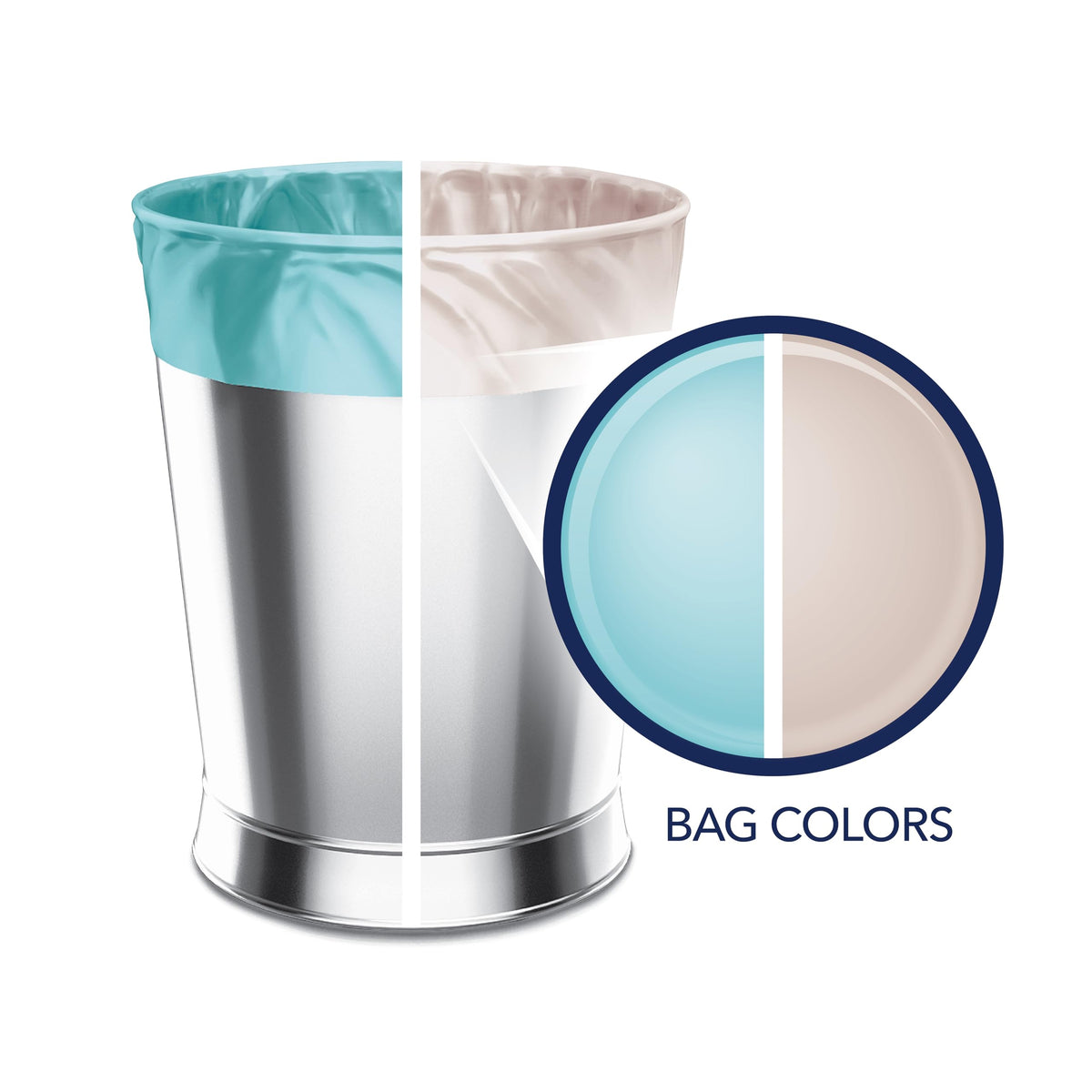 4 Gallon Twist Tie Trash Bags 80 Count J87934