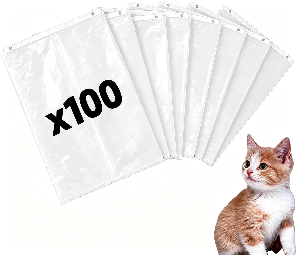 100 Pcs Cat Litter Box Liners V87039
