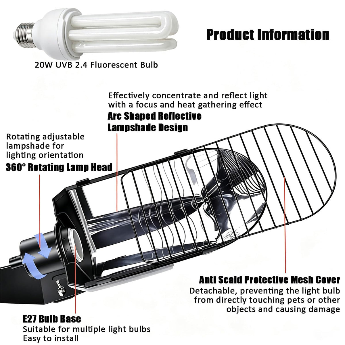 Bird Cage Light Fixture Combo Kit with Bulb N175335