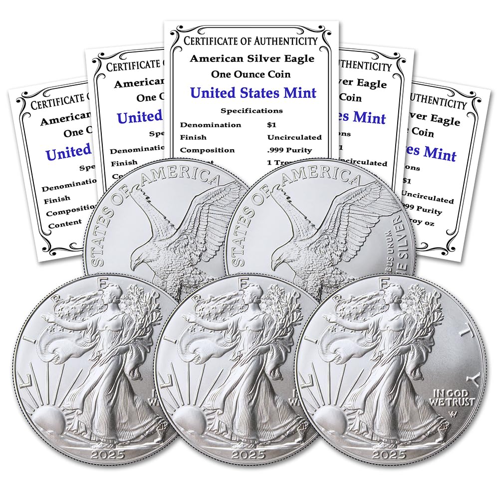 1 oz American Silver Eagle Coins O933
