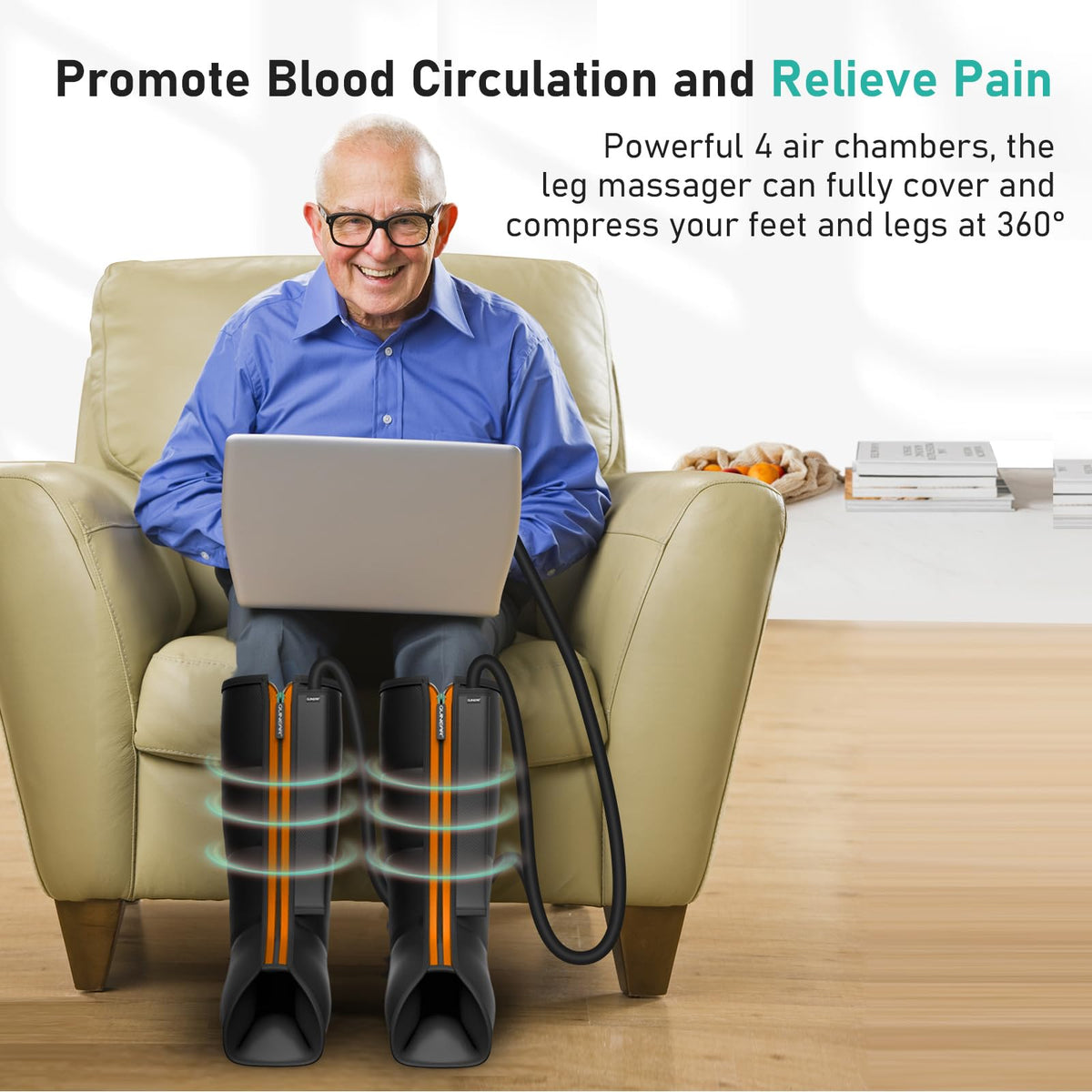 Air Compression Leg Massager M651
