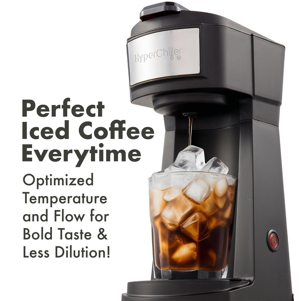 Black Iced Hot Coffee Maker W297