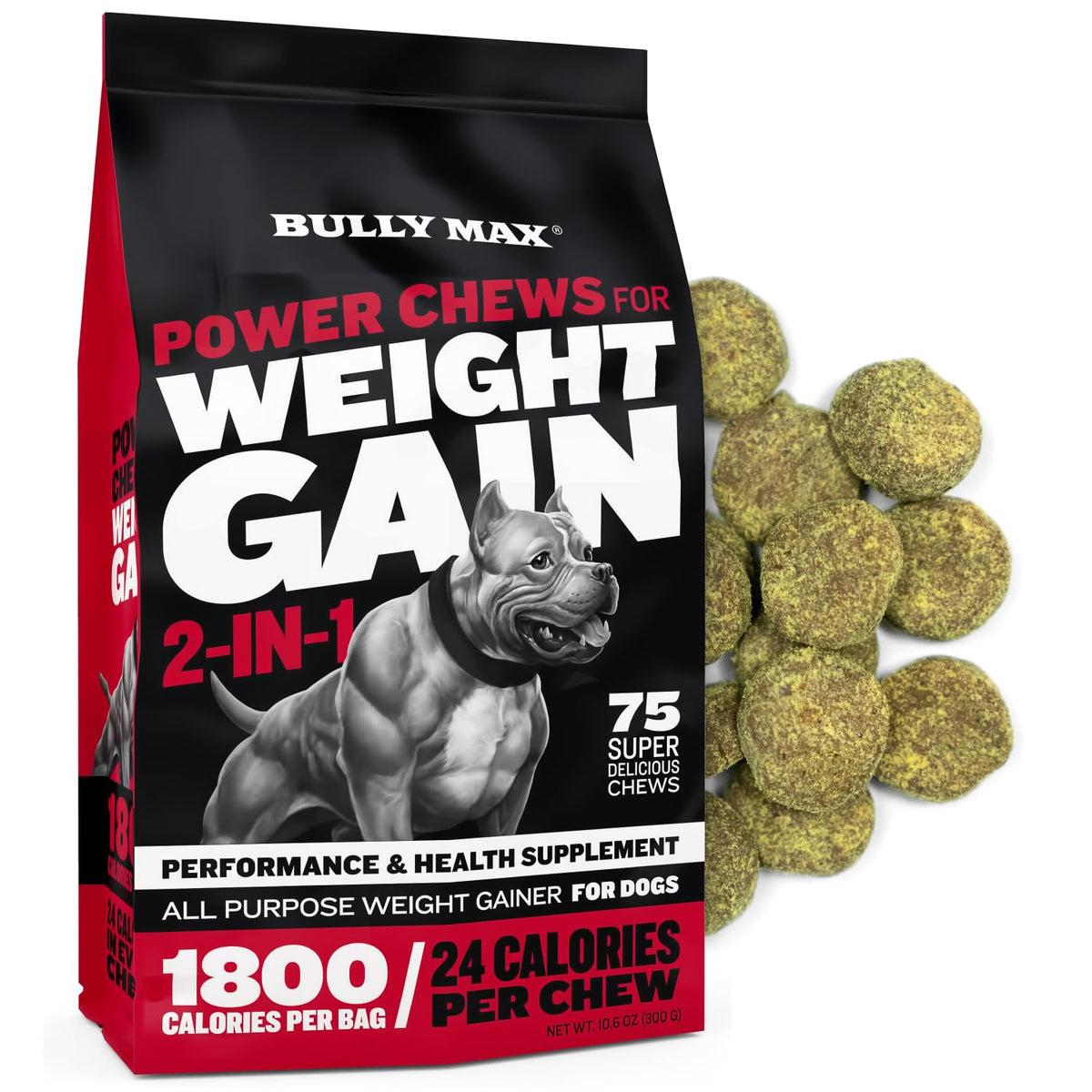 Liquid Muscle Builder & Weight Gainer Soft Chews L217