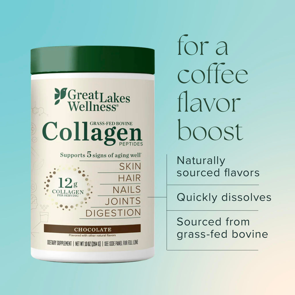 Collagen Peptides Powder, Chocolate, 10 oz J786