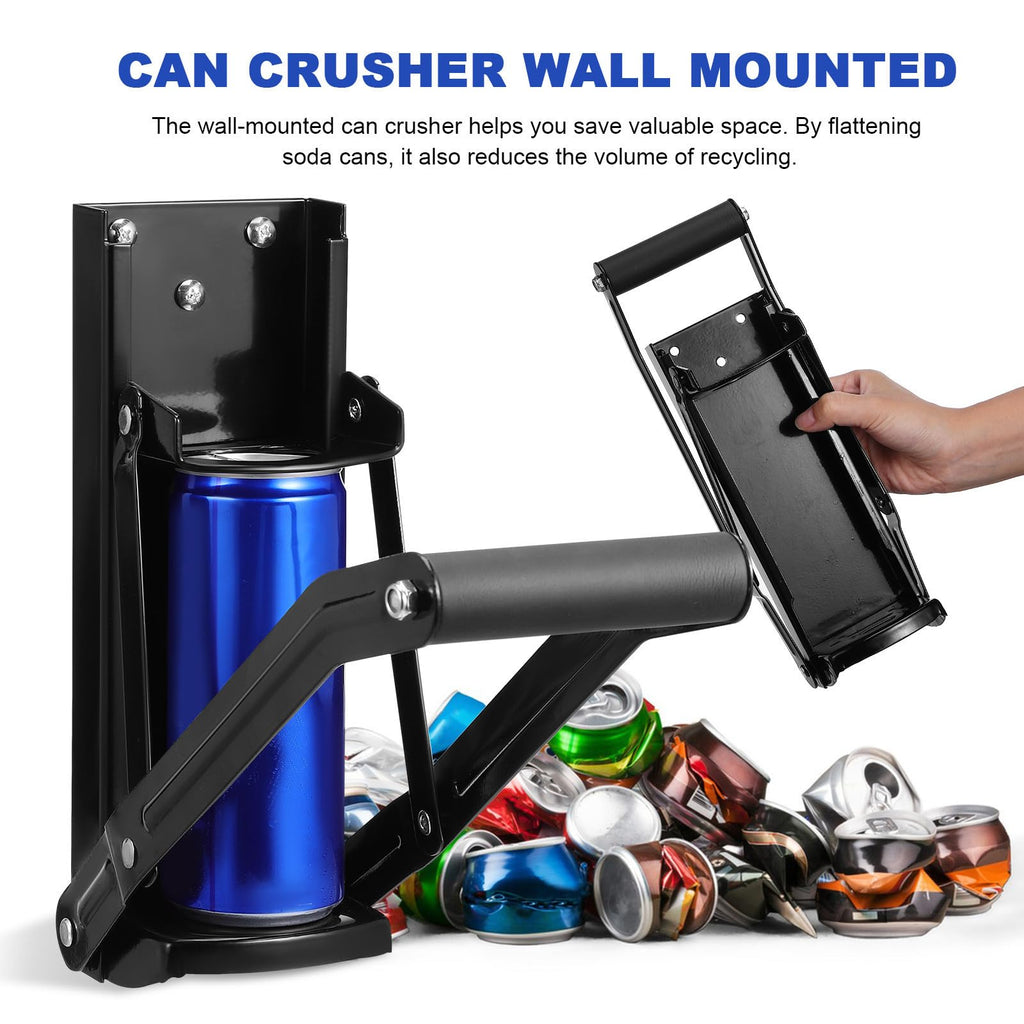 Wall Mounted Stainless Steel Can Crusher V2238