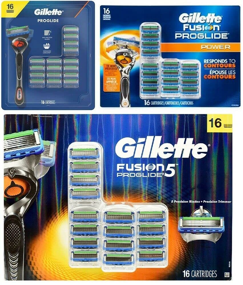 Razor Blade Refills, Pack of 16 Cartridges T292