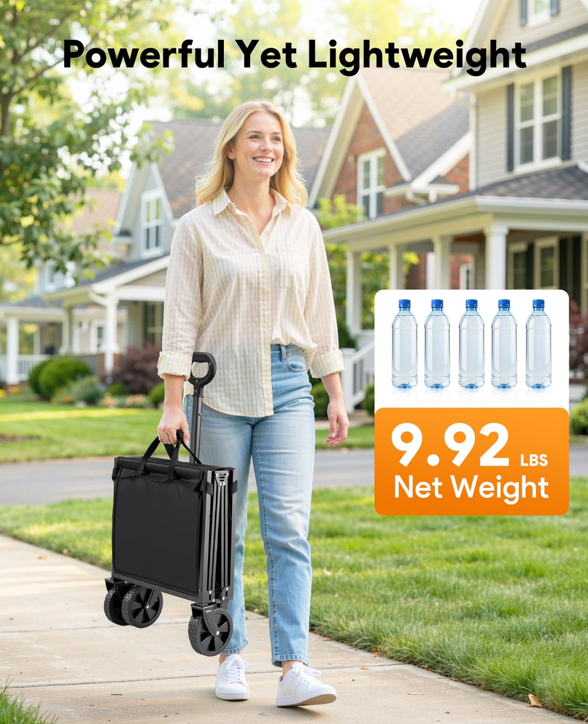 Collapsible Wagon Cart with Wheels A1255