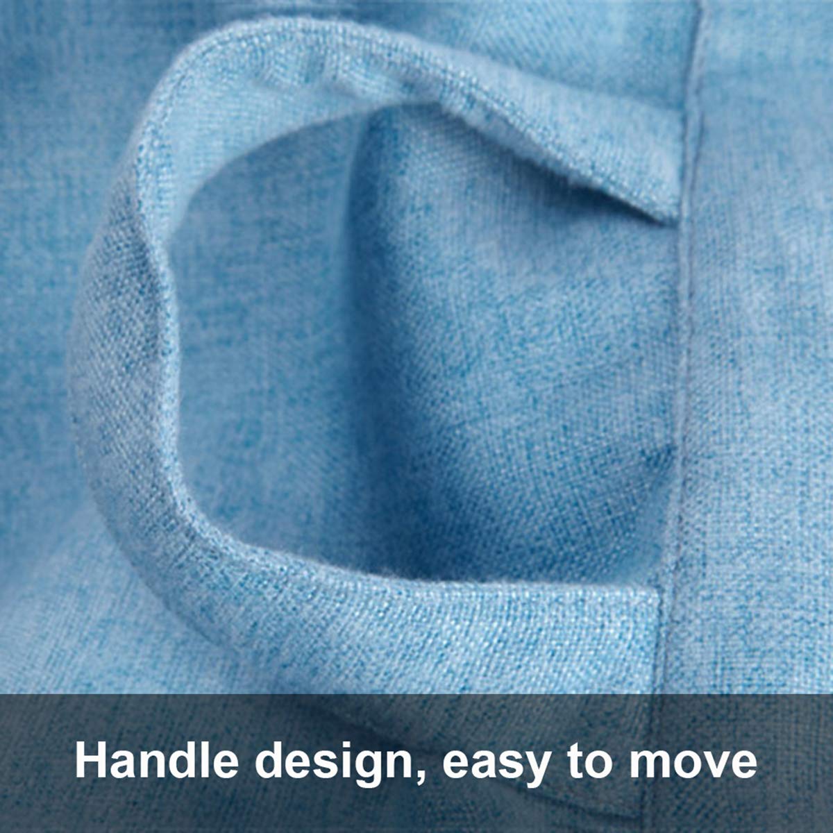 Linen Fabric Bean Bag Chair Cover 90x110cm H96096