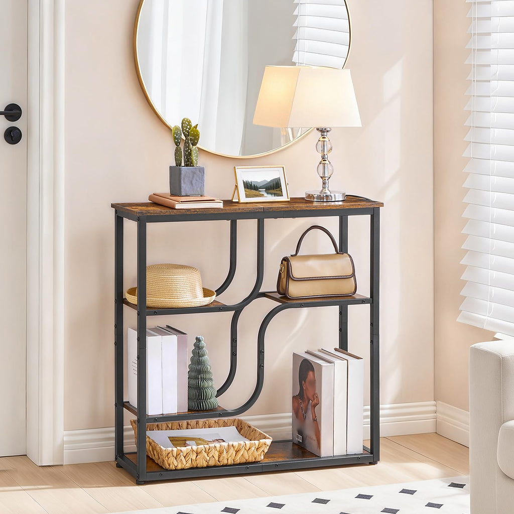 29.5" 5-Tier Narrow Console Table P6669