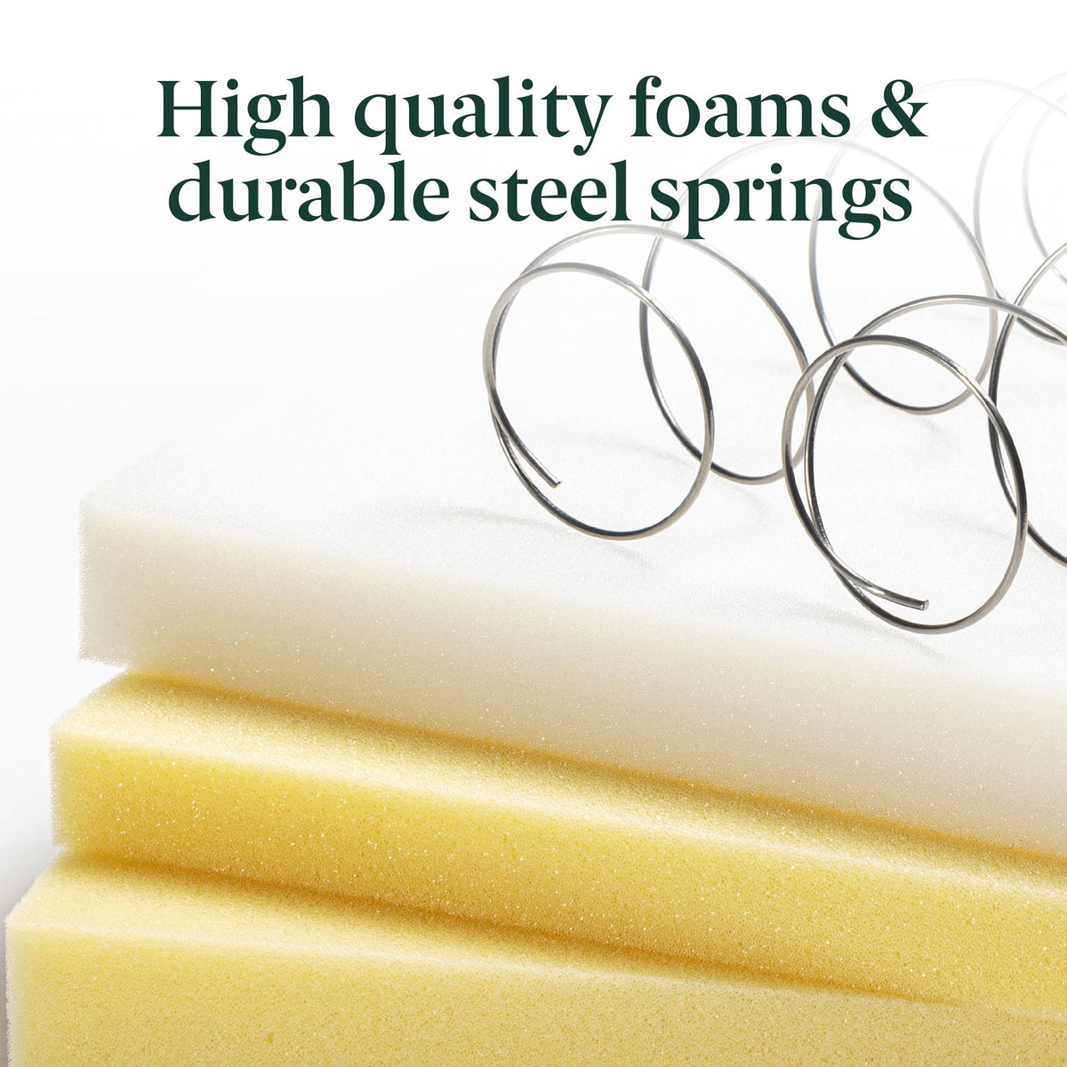 8 Inch Full Foam and Spring Hybrid Mattress D41109