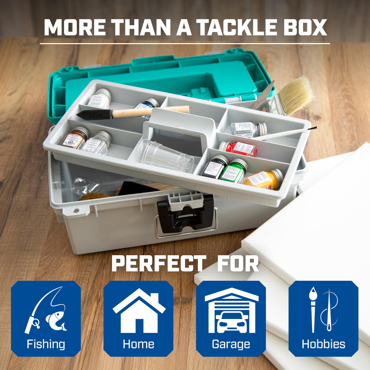 13" Tackle Box with Lift Out Tray Q216636
