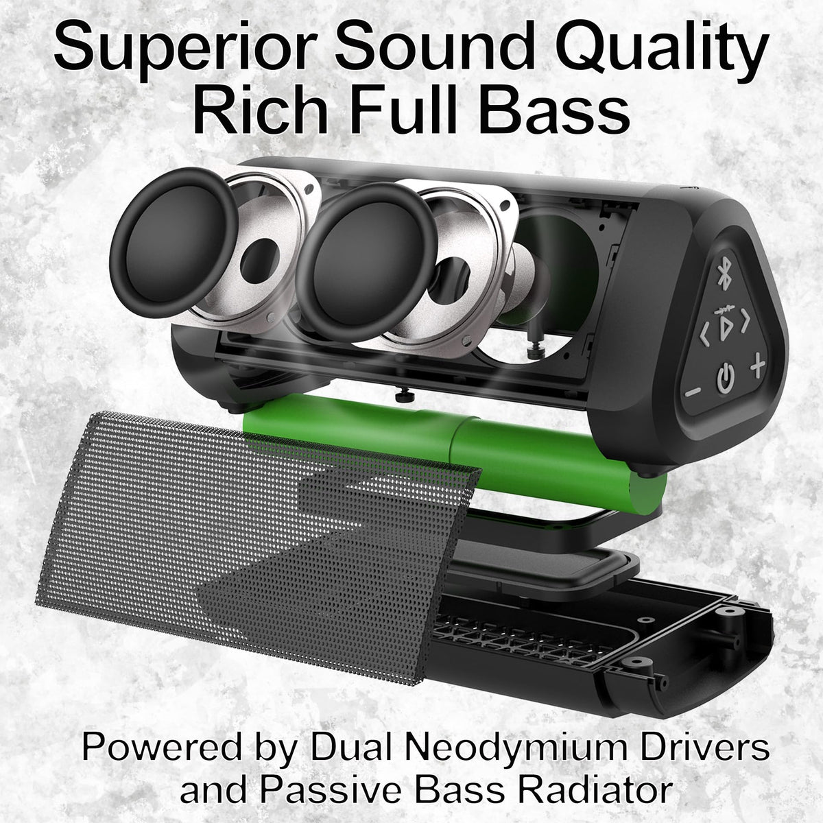 2-Pack IPX7 Speakers A216490