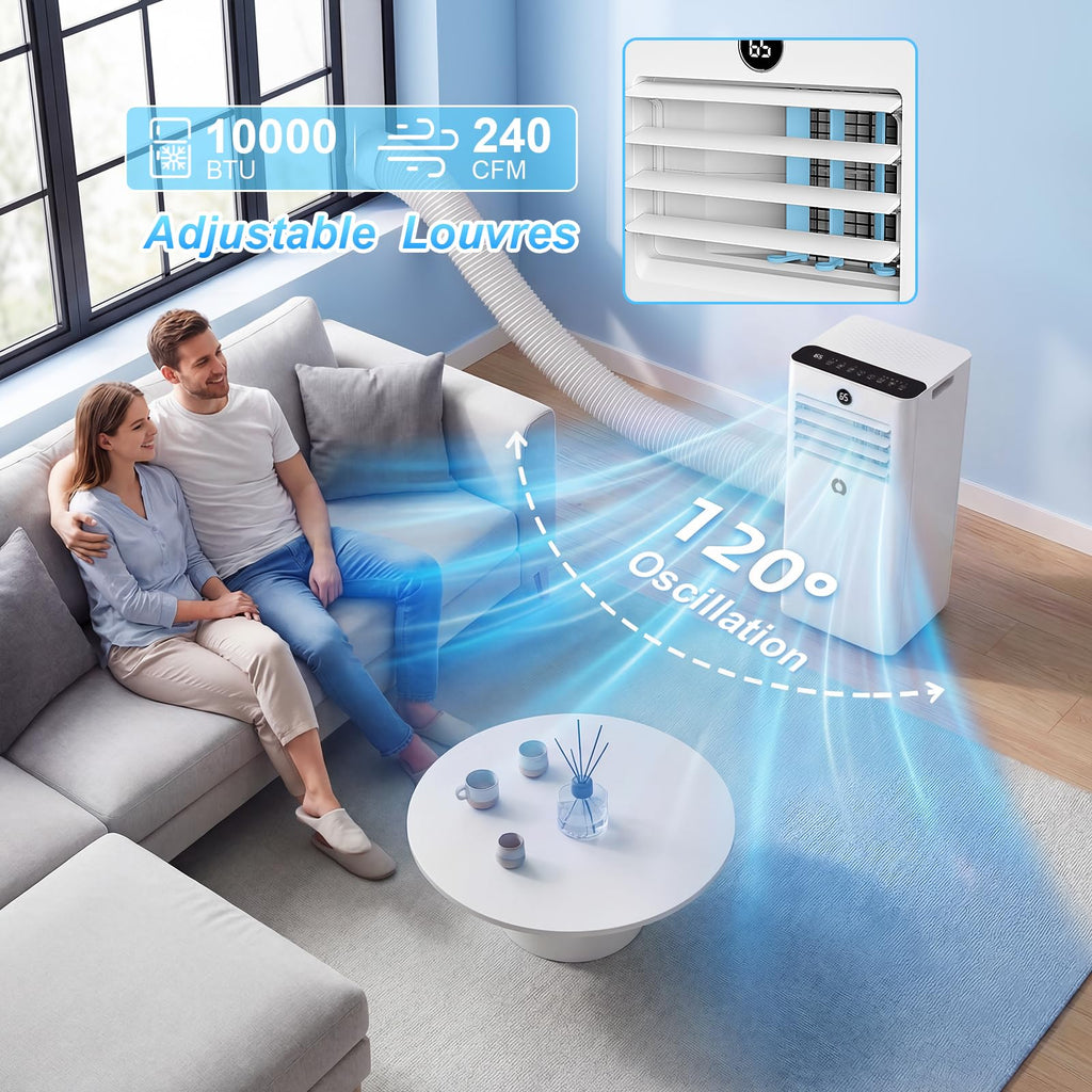 10000Btu 3 in 1 Portable Air Conditioner Y64906