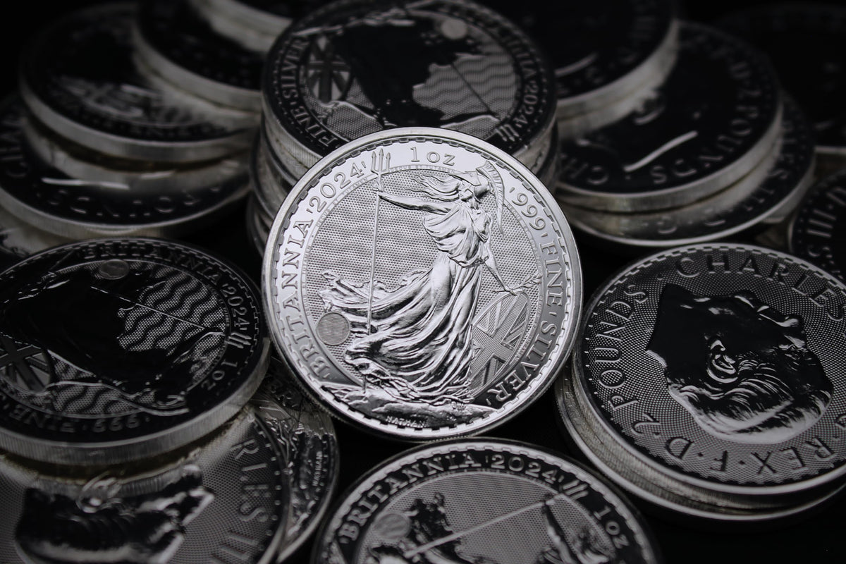 1 oz Silver Britannia Coin A6890
