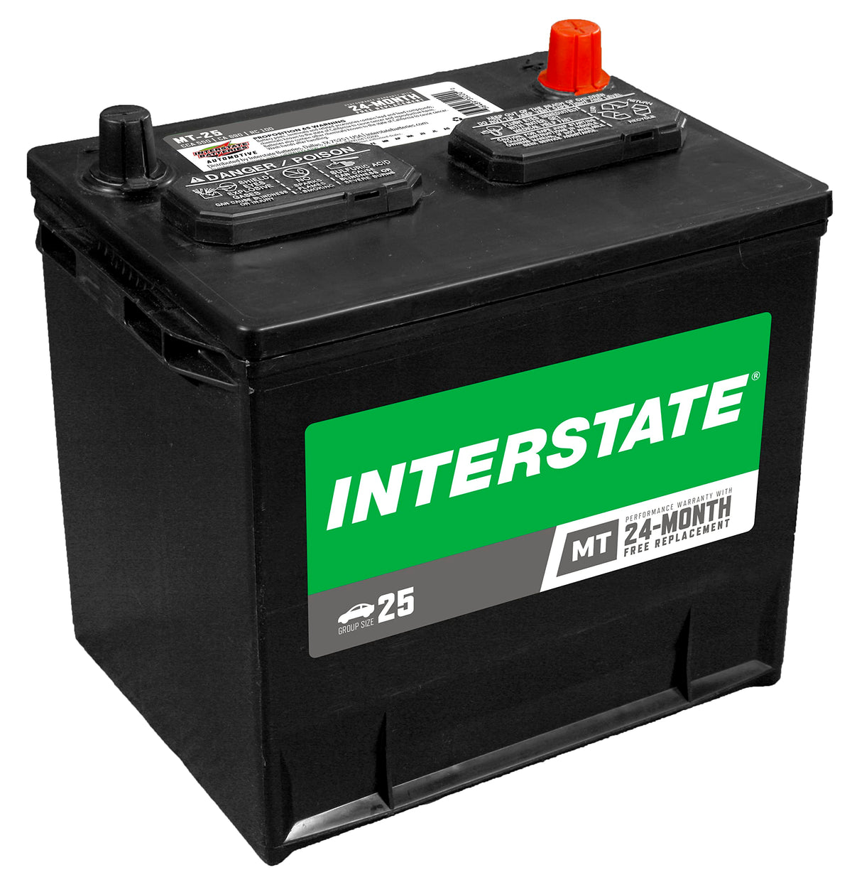 Group 25 12V 550 CCA Automotive Battery W64803