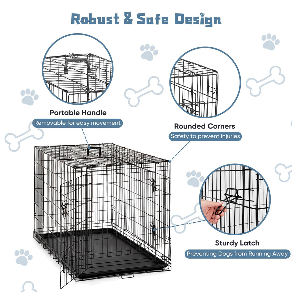 48 Inch Foldable Dog Crate H172