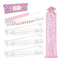Clear Acrylic Mahjong Racks with Pushers Set of 4 O93485