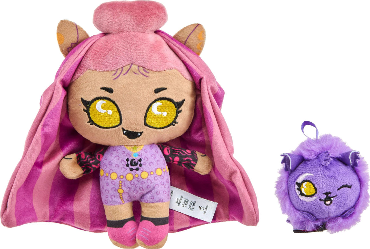 Plush Doll Set with Pet Dog and Backpack Z78266