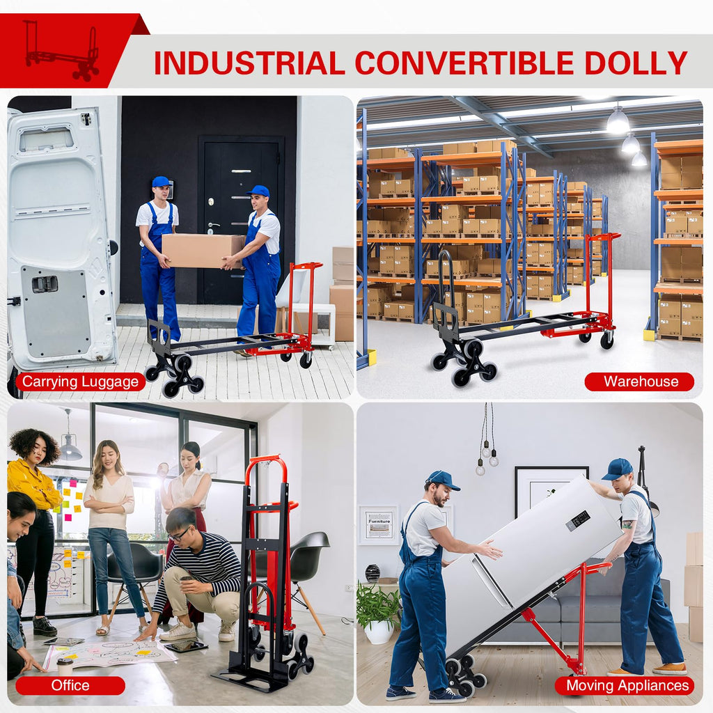Stair Climbing Dolly Cart with Wheels J186749