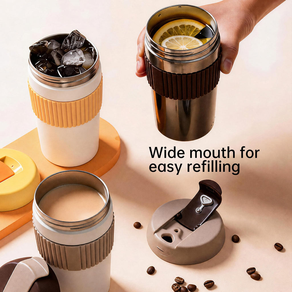 Stainless Steel Insulated Coffee Travel Mug 16oz F547