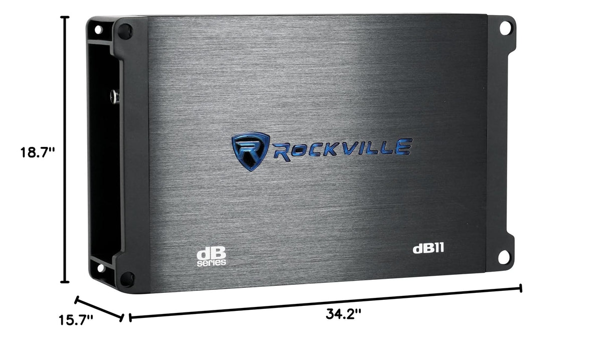 10" 4 ohm Subwoofer, Enclosure, Amp D588874