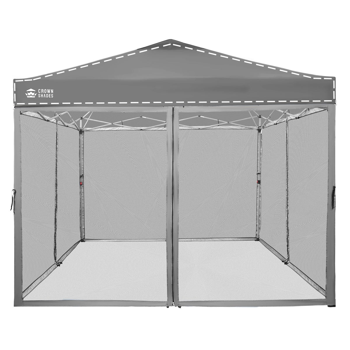 Gazebo Replacement Mosquito Netting 10 x 10ft Grey X810361