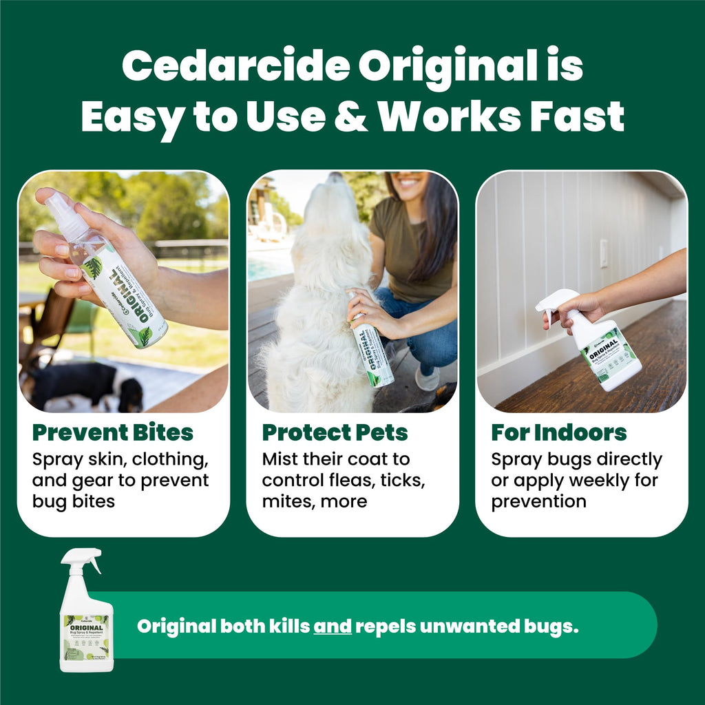 Cedar Oil Bug Spray 32oz S9144