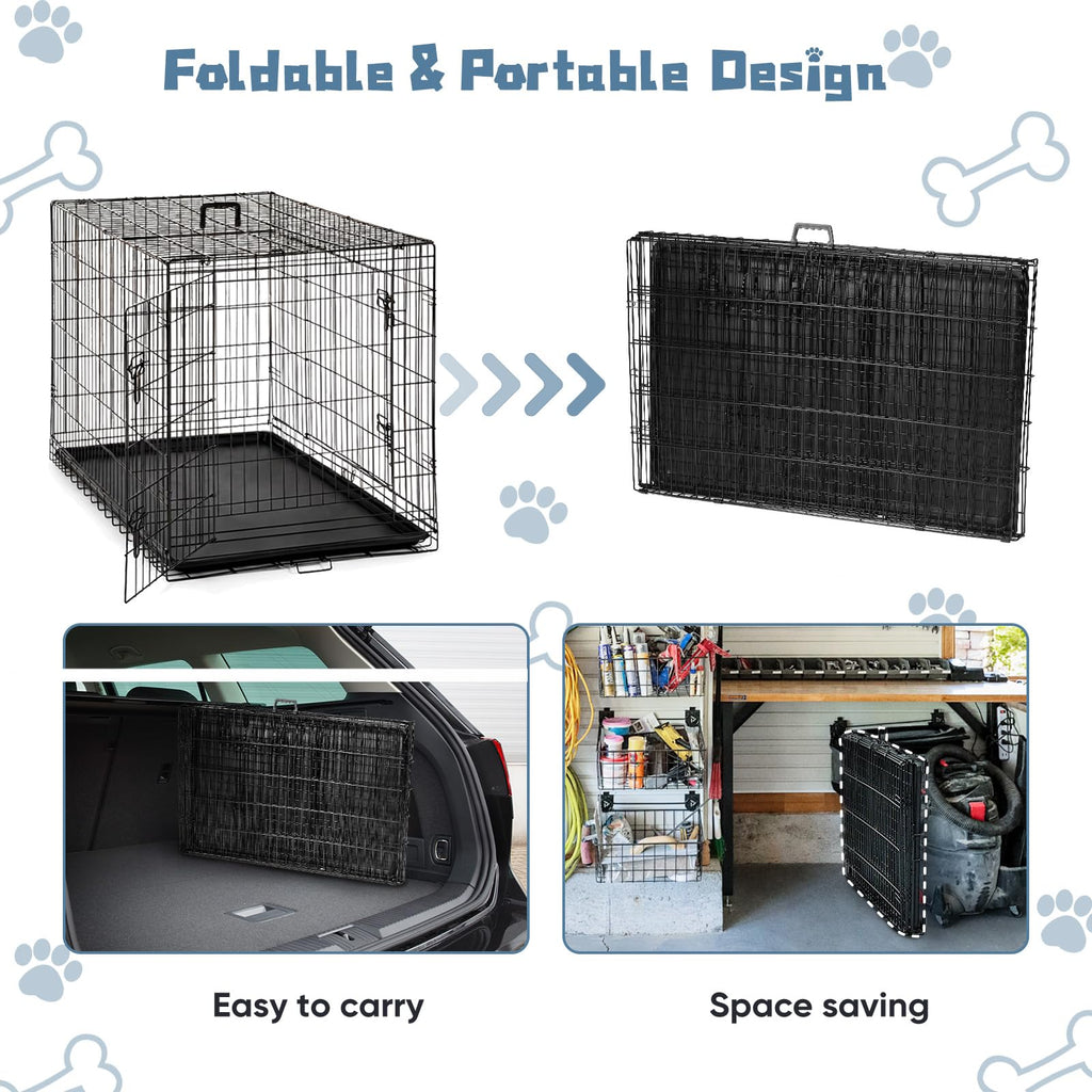 48 Inch Foldable Dog Crate H172