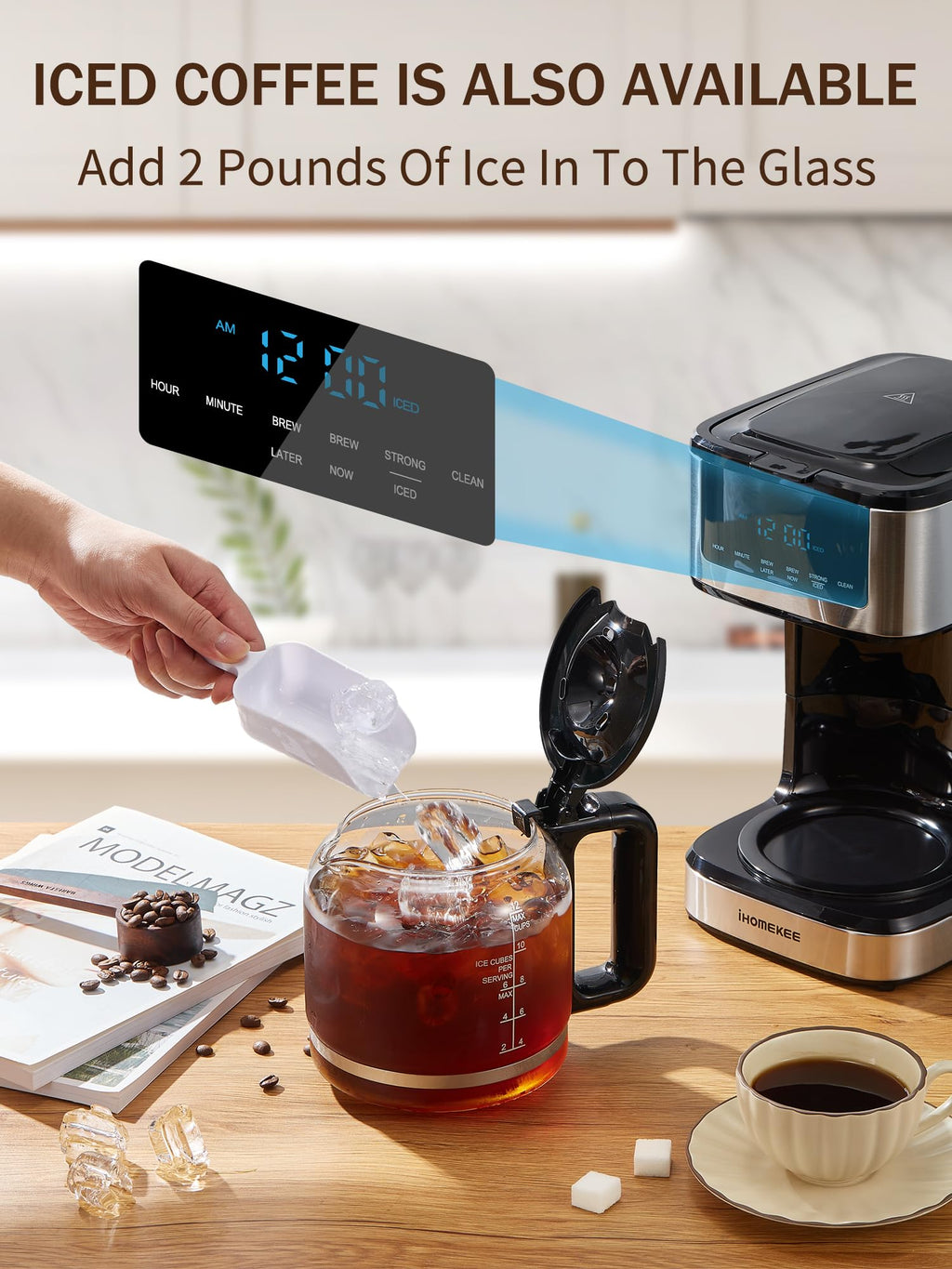 Programmable Drip Coffee Maker 12 Cup L953