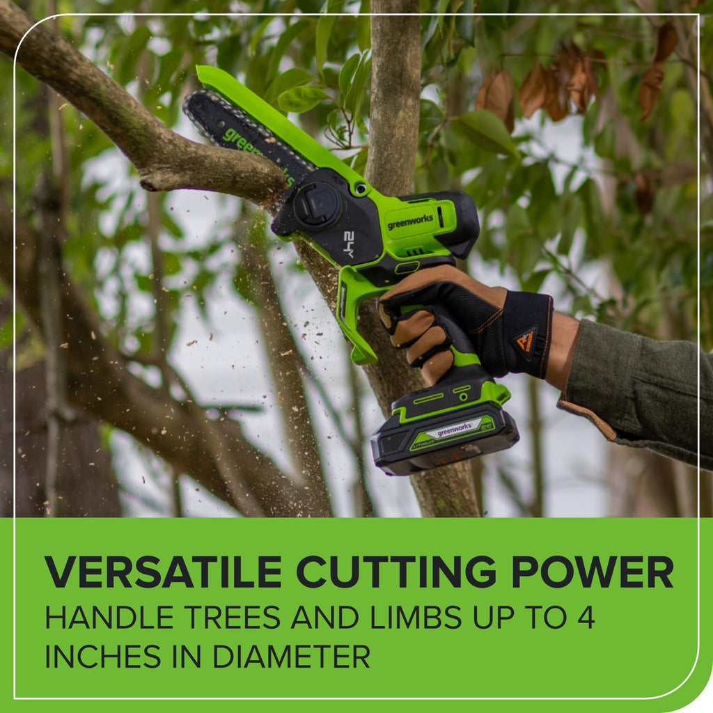 24V 6 in Mini Pruning Chainsaw B438