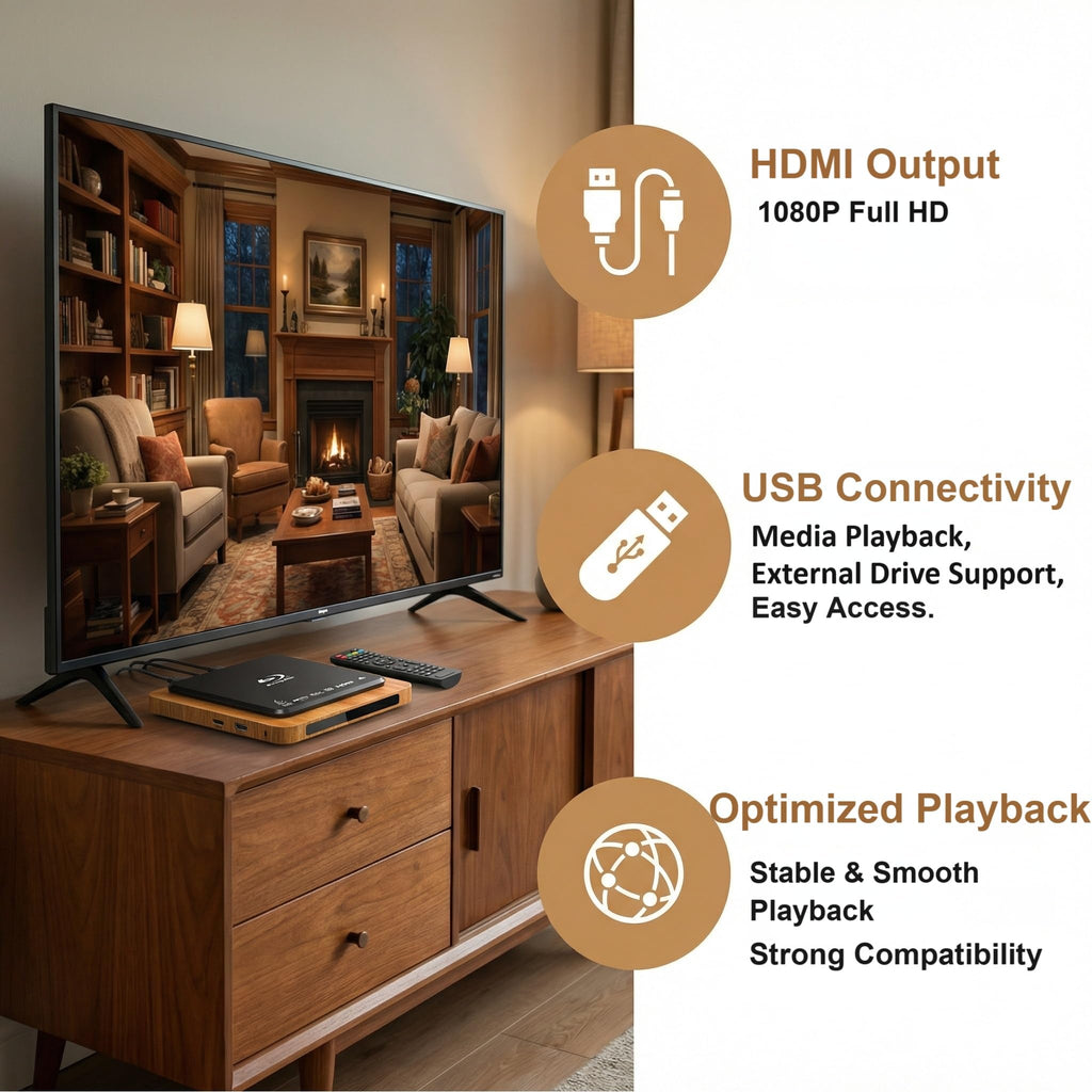 1080P Full HD Blu-ray Player Y27702