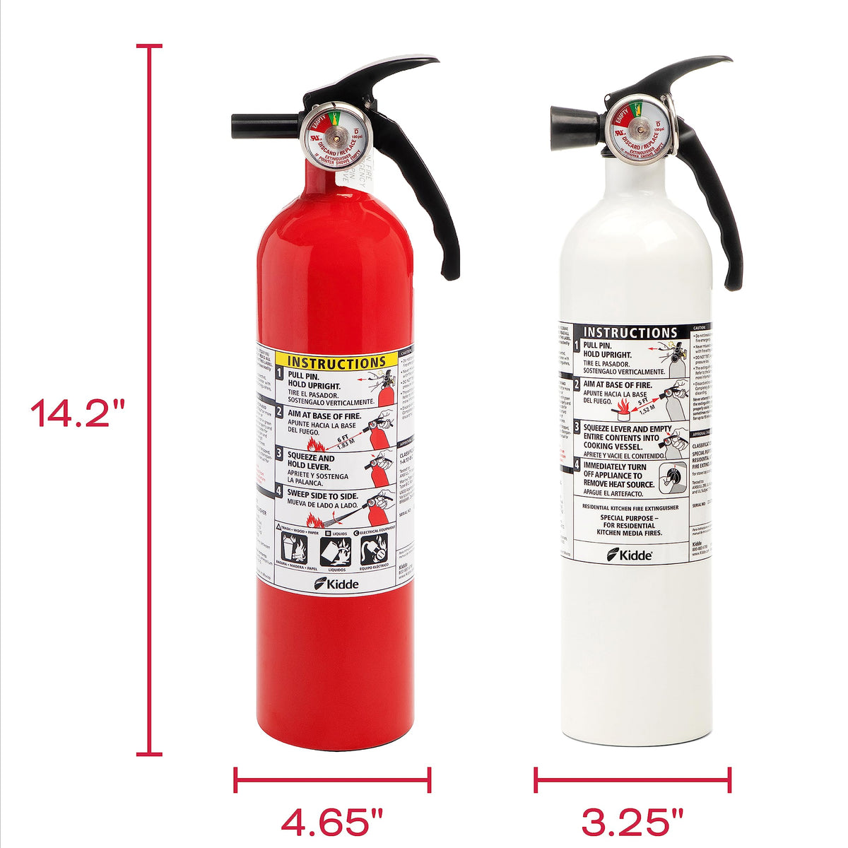 Kitchen + Home Fire Extinguisher Set F73426