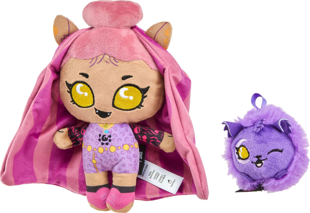 Plush Doll Set with Pet Dog and Backpack Z78266