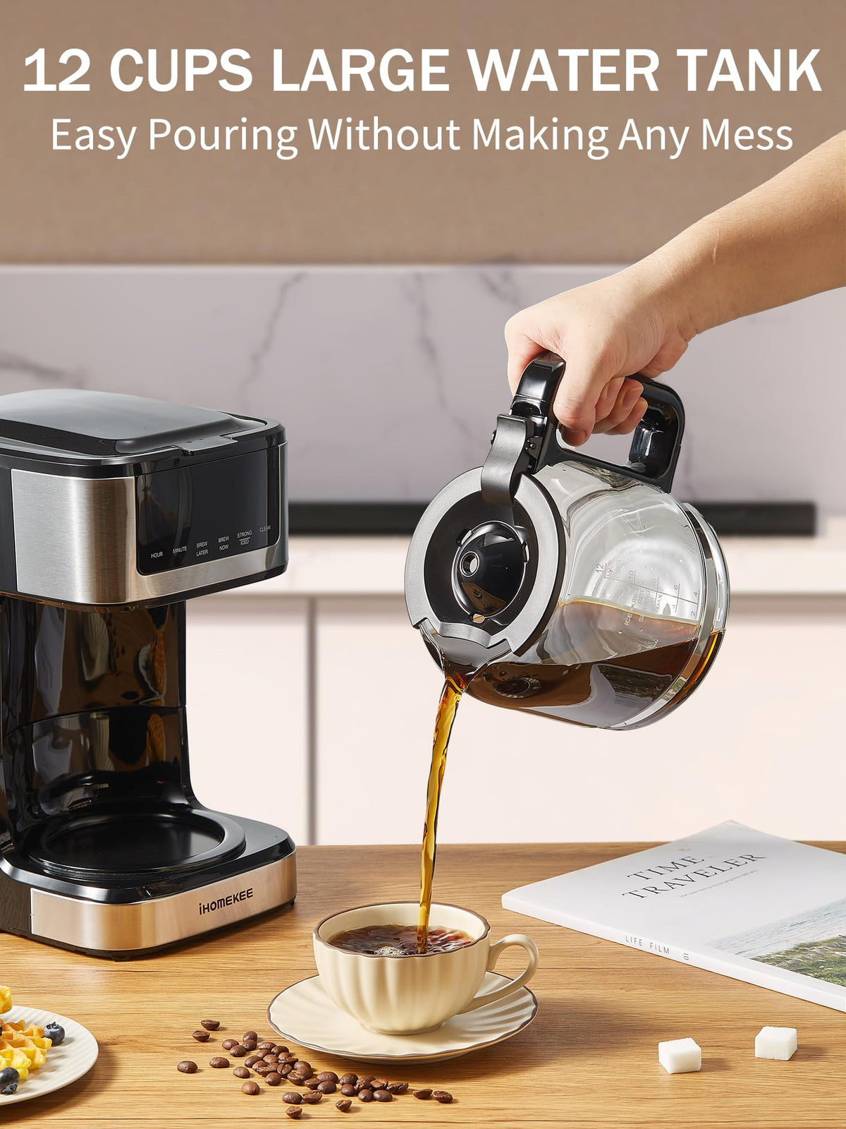 Programmable Drip Coffee Maker 12 Cup L953