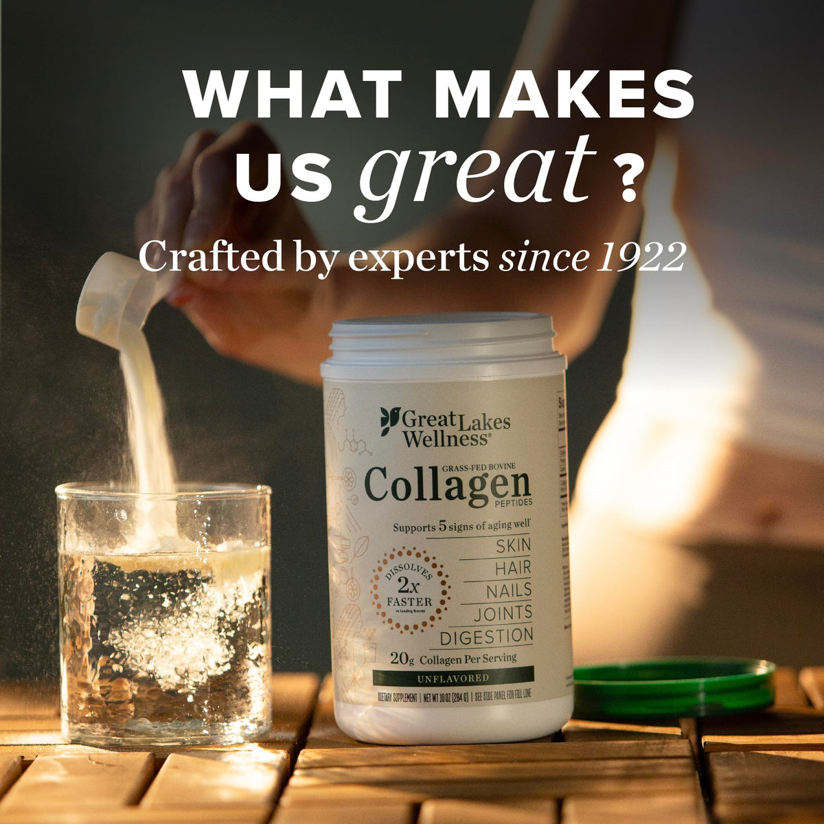 Collagen Peptides Powder, Chocolate, 10 oz J786