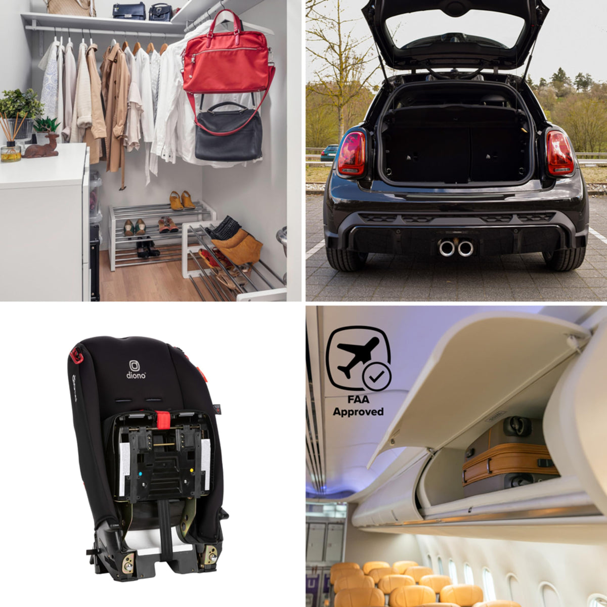 3-in-1 Convertible Car Seat V975
