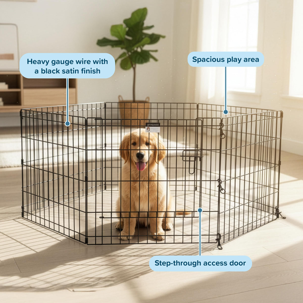 24" Exercise Playpen with Gate V60322