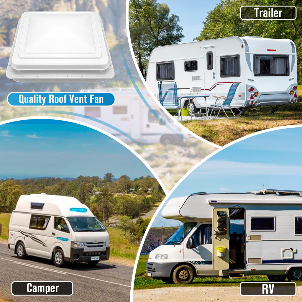 14x14 RV Roof Vent S43527