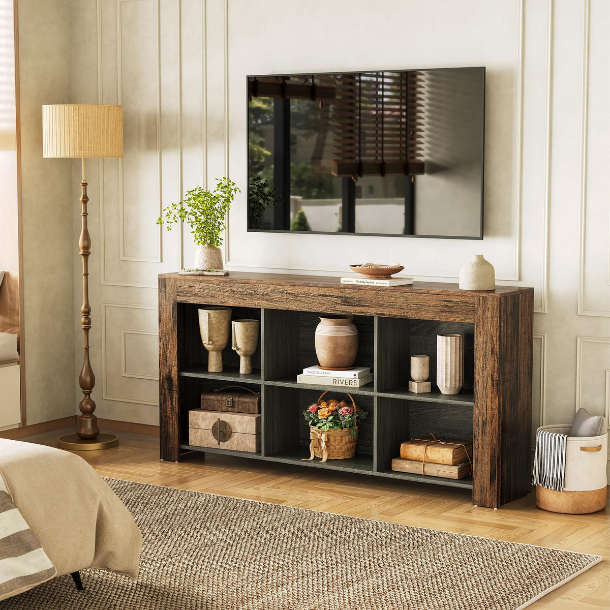 63-Inch TV Stand with Storage Q88494