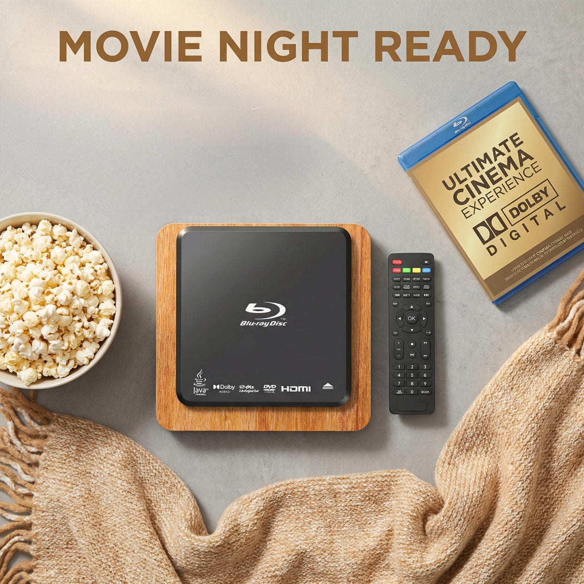 1080P Full HD Blu-ray Player Y27702