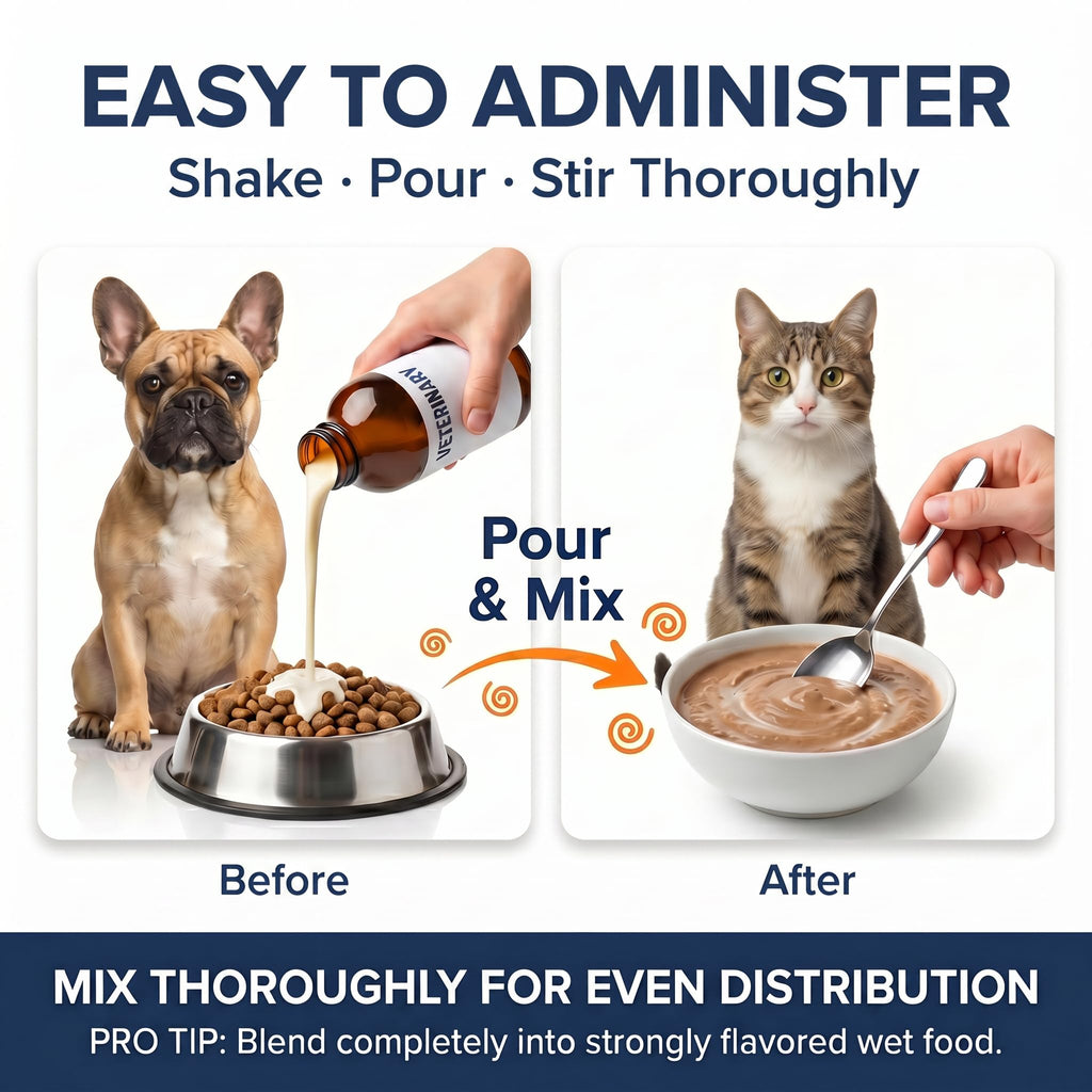 Praziquantel & Pyrantel Liquid Dewormer for Dog and Cat 3.4 fl oz F670875